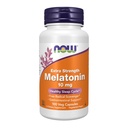 Now Foods Supplements, Melatonin, Extra Struge 10 mg, Free Rightical Scavenger *, 健康睡眠周期 *, 100 Veg Capsules