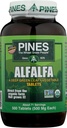 (原始内容存档于2018-09-26). Pines Alfalfa Tablets, The 原绿超食品,USDA Organization, Gluten Free & Non-GMO, 每张500mg, 500 Tablets.