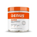 Genius Gamer, Gaming Focus Supplement, 80 Pills - Elite Nootropic 性能促进器 - Boost Brain & Mental Clearity, 反应时间和浓度 - 蓝光支持与Lutemax