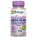 SOLARAY Ginkgo Biloba 提取器, 60 mg QQ 60 计数