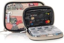 Make Easy Kit Pill case - 每周药品组织者,携带可移动的七日维生素和补充盒 - 旅行净化辅助物的Neoprene(沙漠Khaki)