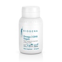 Biogena Omega 3 DHA Vegan:藻类石油用于改进Omega-3供应的植物补充物(60个Capsules-一天一次)