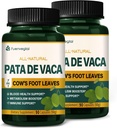 Cow's Foot leaves Capsules Supplement - 柏柏林与锡兰桂冠 Capsules 高级公式 - 所有天然草药健康支持与Wereke 提取. 180 计数
