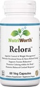 Relora - 压力和重量管理补编。 300MG 蔬菜罐头 - 每瓶60枚