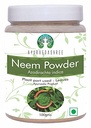 Neem Leaf Powder 100 Gm – Azadirachta Indica – 野生工艺 Neem Leaf Powder – 皮肤毛发和解毒剂 Neem 补充 – 非转基因生物, Gluten Free, Vegan