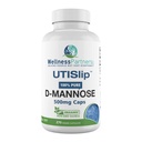 UTI Slip D-Mannose 非转基因生物 有机源 Veggie Capsules 270 计数(500 Mg)
