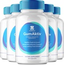 GumAktiv Capsules 牙齿和胶类的所有自然护理,GumAktiv 口腔和胶类保健公式外加强度,维生素和矿物 整体口腔保护 Capsules, GumAktiv Reviews (5包)
