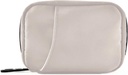 Naanle药盒 7日药盒 旅行药盒 旅行药盒 组织者 Bag Zipper Portable Weekly Contract 缩合体尺寸 维生素 补充 Holder Solid Color Khaki Z - Khaki 4.6 x 3.14 x 1.88 Inch 1.0 Count 0.12公斤