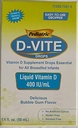 小儿D-Vite液体维生素D 400 IU/ml(50 ml) - 泡泡胶 Flamvor