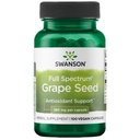 Swanson Grape种子抗氧化剂 自由基体 健康血压支持 多酚 OPCS (Oligomeric Proanthocyanidins) 草药补充剂 380 mg 100 Capsules