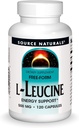 来源:天然L-Leucine,500毫克,120卡普勒