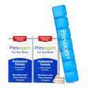 Prevagen 专业公式 - 60 Capsules(2个月供应量) QQ 为你的大脑 QQ 40毫克 Apoaequorin Plus Vitamin D3 配有 7 日药丸 minder