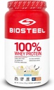 BIOSTEEL 100% WHEY蛋白粉补充剂,rBGH Hormone Free and Not-GMO Watchout Formula, Vanilla, 25 services (英语).