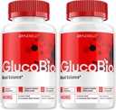 Gluco Bio健康维生素卡普尔,GlucoBio高级补充,所有维持健康水平的自然公式,最大强度每日公式,Gluco Bio Pills Reviews (2 Pack - 120卡普尔)