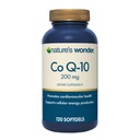 Nature's Wonder CoQ10 补编 - CoQ10 200mg 软胶支持心脏健康,心血管功能,和细胞能量生产,120软胶,120天供应