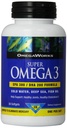 Omegaworks Super Omega 3 Softgels, 50 Count Bottles (Pack of 2) (英语).