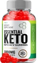 基本 Keto ACV Gummys - 高级公式 基本 Keto + ACV 重量管理 Gummys Apple Cider Vinegar Keto 基本 ACV Gummys 饮食补充审查 维生素 B12 B6(60 Gummys)