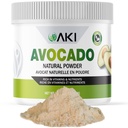 AKI Avocado超级食品粉(6oz/170g) - 富含营养素,维生素,Omega 3和抗氧化剂 - 平滑、酸奶或奶昔棒 - Vegan & Non-GMO