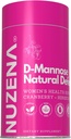 Nuzena D-Mannose + 1000 mg 配有 Cranberry 150 mg , 装有 60 个自然防御 尿道槽 支持 Capsules 配有 Hibiscus Flower 100 mg 和 Dandelion 根 100 mg 配有 2 个 Capsules 的
