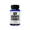 Evan Alexander Groming My Growth Gummys 健康发型和胡子生长支持 健壮发型和更好的皮肤 草莓和椰子火焰 维生素 C, D3, B6, B12和Biotin 60 Gummys