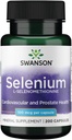 Swanson 硒(L-Selenomethionine) 100 mcg 200 capsules