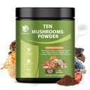 14 in 1 Mushroom Power for Coffee Cooking, 8 oz Mushroom Supplement with Lions Mane, Chaga, Reishi, Turkey Tail, Cordyceps Mushroom 提取粉末等, 蘑菇 混合液脑能量