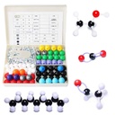 LINKTOR 化学 分子模型 Kit(239件),有机化学和无机化学学习的学生或教师集,学习和提高空间想象的动机