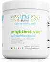 DAVINCI Little Metest Vite - 配有抗生素和预生素的儿童的多维他明 - 支持免疫系统功能,GUT健康与脑健康 * - 水果冲锋剂 - 30种服务(42克)