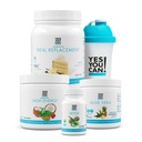 是的,你可以!Detox Plus Kit(食品替代香草,Aloe Vera Pineapple) - 完整的食品替代粉,高能量摇摆助推器,Aloe Vera Detox 补充,健康转型