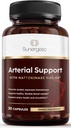 用于动脉支持的Sunergetic Premium Nattokinase补充剂 - Nattokinase 2000 FU(NSK-SD) Pycnogenol, Pomegranate & Beets - 100mg Nattokinase for Artery Health, Heart & Blood Ships 30 Capsules