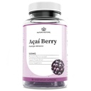 自然恢复 有机Acai Berry 补充 冻结 干燥 90 Acai Berry Capsules, 非转基因生物, Gluten Free, Vegan