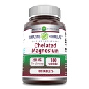 (原始内容存档于2018-09-21) (英语). Excellent Formulaments Chelated Magnesium Supplements 250 Mg + 180 Tablets → Non-GMO → Gluten - Free → 美国制造.