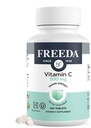 FREEDA 维生素C - Vegan 维生素C 500mg - Kosher - 强抗氧化剂免疫支持 - 容易吞咽维生素C片作为Ascorbic酸 - 纯维生素C 500mg - VIT C 补充(100个计数)