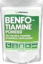 XPRS Nutra Benfotiamine Powder (Thiamine) - 脂肪可溶性快乐心 Thiamine 补编 - 高级维生素B1 Benfotiamine for a Conceptive bost - Vegan 友好的本Fotamine Powder (4 Ounce)