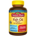 天然制造Omega 3 鱼油补充剂,每人550毫克,鱼油Omega 3 补充剂作为健康心脏支持的乙酰酯,300软胶,100天供应