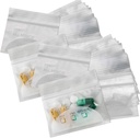Pill Pouch Bags - (Pack of 150)3"×2.75" - BPA Free, Poly Bag可处置的Zipper Pills Baggies, Daily AM PM 旅行药品组织者存储邮袋, 最佳清晰重用写标签