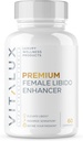 VITALUX##1 女性新精品利比多助推器 补充 || Aphrodisic, Boost Mood & 平衡激素 | Ultra Dosed Formula w/ 14 强力成份 | 3 党试 + 美国制 - 60 章