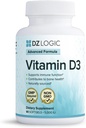 Dzugan博士的高级维生素D3公式 * 非GMO、Gluten Free、GMP认证 * 90 Softgel 5000IU