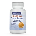 Liposomal Glutathione Non-GMO,Gluten Free 500mg 补编 - 可以提供免疫支持、肝解毒、脑健康和心脏健康 - 60 Glutathione Capsules