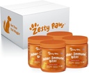 Zesty Paws Alergy Imune 补充狗羊肉——与Omega 3 野生阿拉斯加沙门鱼油和EpiCor + 消化性先生药和亲生药——抗痒和皮肤热点——90个计数,4个包