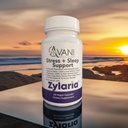 阿瓦尼健康 - Zylaria Plus睡眠支持 - zZz睡眠援助和肾上腺脂肪补充 - Fall Asleep Fastigue Supplease and Wake Less in the Night + 20:1 Valerian 根提取 - 60 Vegan Capsules