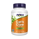 Now Foods Supplies, Cat's Claw 500 mg,非GMO项目验证,草药补充,100 Veg Capsules