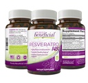 PURELY beneficial RESVERATROL1450-90day Supply, 1450mg per Serving of Potent Antioxidants & Trans-Resveratrol, Promotes Anti-Aging, Cardiovascular Support, Maximum Benefits(1bottle)