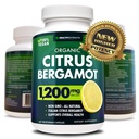 Citrus Bergamot 补编 - 150:1 摘录,每架1200毫克,80%多酚,高胆固醇补编,意大利来源,60 Counter,1个月供应,美国制造