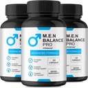 M.E.N 平衡 Pro Capsules - 官方男性平衡 Pro Pills 支持前列腺健康,能源水平和总体健康的所有自然公式,Premium M.E.N 平衡 Pro审查(3包)