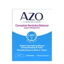 AZO 妇女全面平衡每日阴道避孕药物,临床证明,帮助保护阴道健康,帮助平衡pH和酵母,30个计数