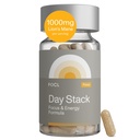 FOCL 成人焦点补充 - Lions Mane Capsules 改善焦点,记忆,冷静思维,认知性能和应激缓解 - 自然诺诺氏脑健康解决方案+能量助力