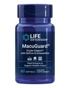 生命扩展 MacuGuard 望远镜支持 Saffron & Astaxanthin – 健康视野眼健康补充 – 与 Lutein, Zeaxanthin, Meso-zeaxanthin – Gluten-free, Non-GMO – 60 软胶