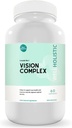 远景综合体60 Capsules - 眼维生素和矿物补充剂,含有Lutein、维生素C、Quercetin、Bilberry和Citrus生物素