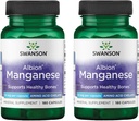 Swanson Albion Chelated Manganese 10 毫克 180 卡普尔(2包)
